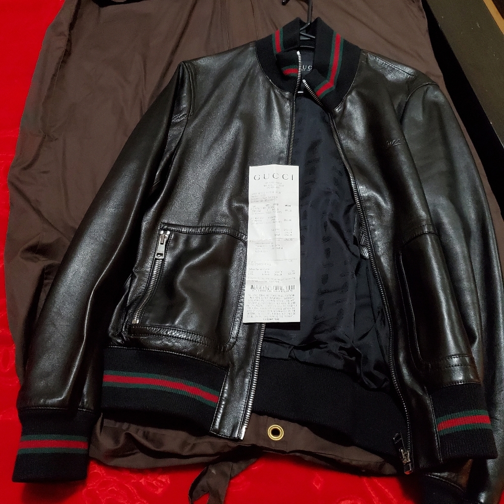 Gucci Leather Jacket
